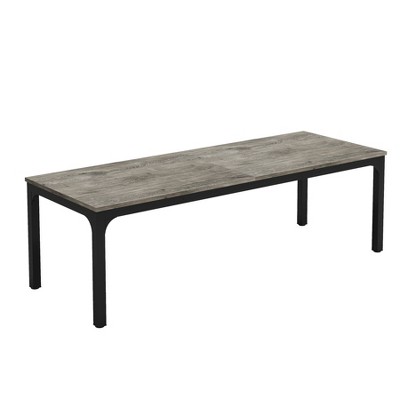 Vynxaria Large Rectangle Dining Table, Modern Kitchen Dinner Table for Family Gatherings, Dining Room Furniture