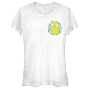 Juniors Womens Bob's Burgers Kuchi Kopi Badge T-Shirt - 1 of 3