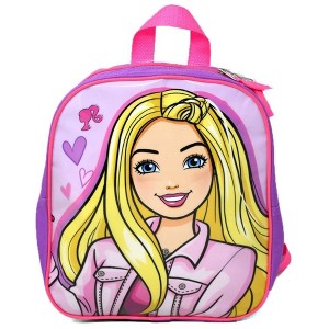 Barbie Backpack 11" Mini Small Toddler Pink Girls - 1 of 4