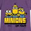 Girls' - Despicable Me Minions - Minions On Tour Fitted Short Sleeve Graphic T-Shirt - 2 of 4