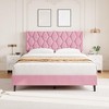 Queen Size Bed Frame, Upholstered Platform Bed Frame With Height Adjustable Headboard, Wood Slats Support, No Box Spring Needed, Noise Free - 2 of 4