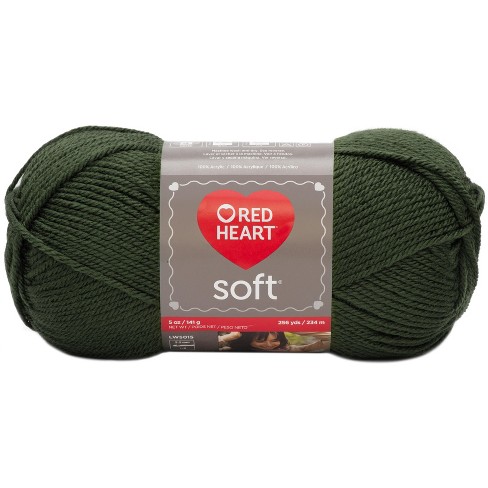 Red Heart Soft Yarn-dark Leaf : Target