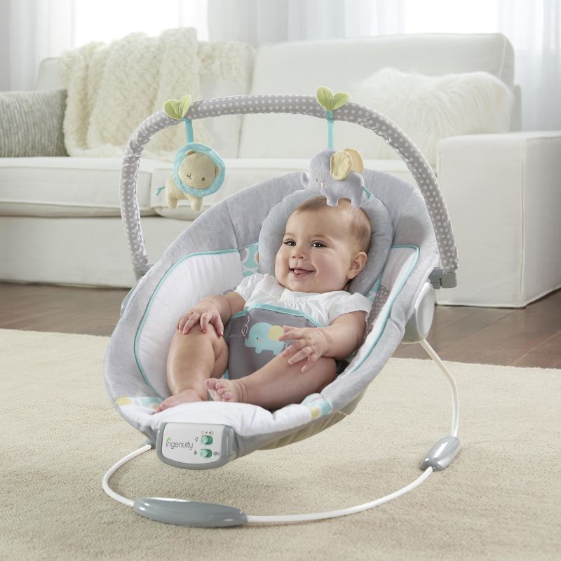 Ingenuity Soothing Baby Bouncer with Vibrating Infant Seat, 4 of 11