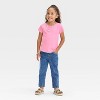 Toddler Girls' Solid Short Sleeve T-Shirt - Cat & Jack™ - 3 of 3
