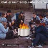 27" Smokeless Fire Pit with Adjustable Airflow, 304 Stainless Steel Wood-Burning Firepit, 360° Heat & Secondary Burn Technology, Outdoor Fire Bowl - 2 of 4