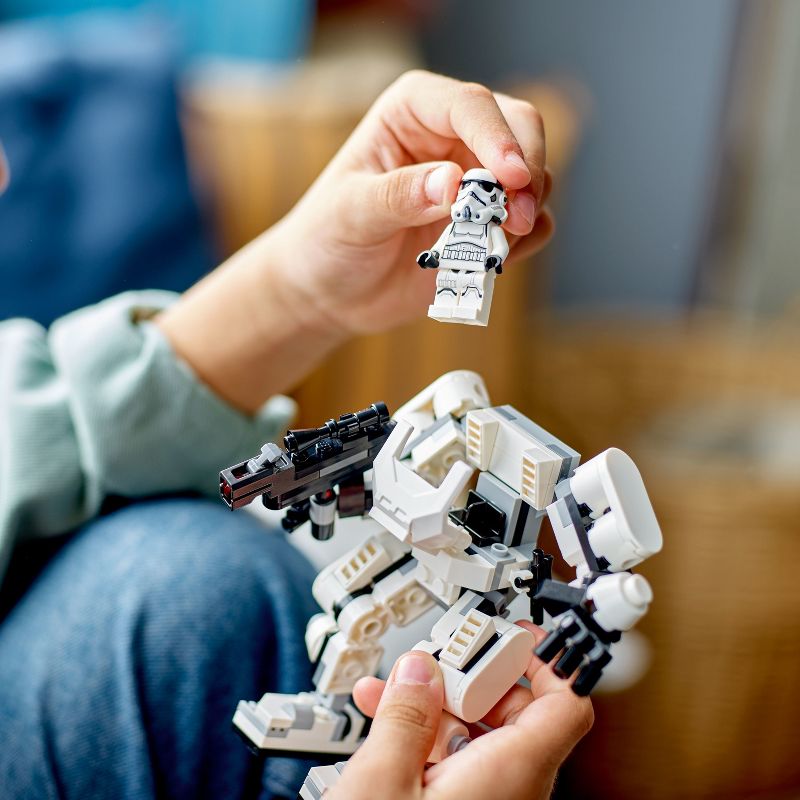 LEGO Star Wars Stormtrooper Mech Action Figure 75370, 4 of 8