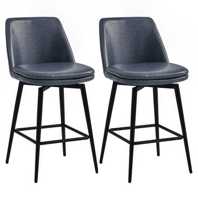 Spruce&Spring Counter Height Swivel Barstool Set