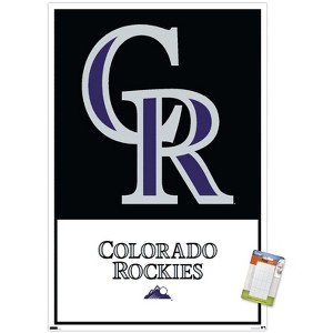 Trends International MLB Colorado Rockies - Logo 22 Unframed Wall Poster Prints - 1 of 4