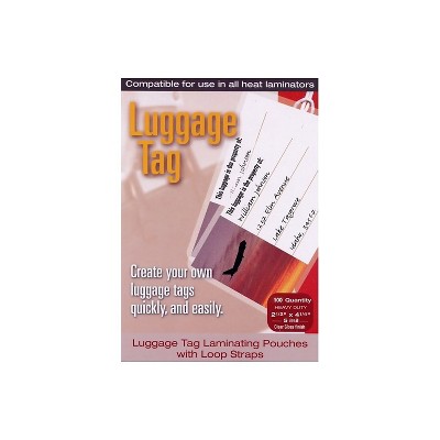 Fellowes LAMINATING POUCH LUGGAGE TAGS 5222401