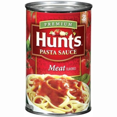 Hunt's Meat Pasta Sauce, 24 Oz (Pack of 4)