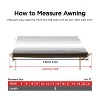 ALEKO Motorized 15 X 8 feet Retractable Patio RV Awning 15'x8' - 3 of 4