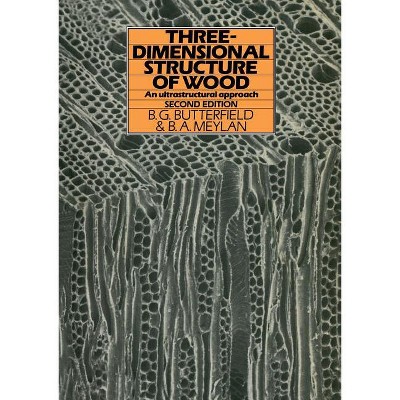 Three-Dimensional Structure of Wood - by  B Butterfield (Paperback)