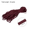 Unique Bargains Flat Elastic Band for Sewing Braided Stretch Strap Cord Rope for Wigs Craft DIY - 2 of 3
