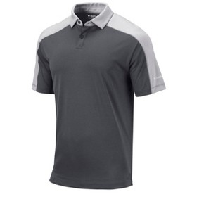 Men's Columbia Golf Omni Wick Bracket Polo Shirt Forged Iron Medium - 1 of 1