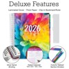 DELUXE 2026 Planner, 8.5"x11": 14 Months (Nov 2025-Dec 2026), Includes Page Tabs, Bookmark, Planning Stickers, Pocket Folder (Rainbow Petals) - 2 of 4
