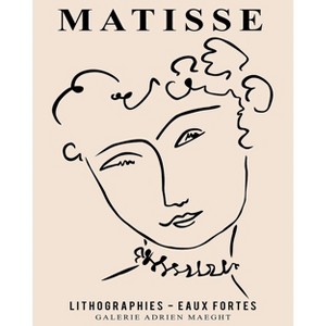 Poster Master Henri Matisse - Woman Face - 1 of 2