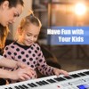 Infans 61-Key Electric Piano Portable Digital Keyboard w/Lighted Key Music Stand - 4 of 4