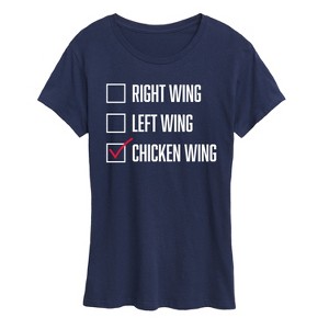 Women's - Instant message - Chicken Wing Ballot Short Sleeve Graphic T-Shirt - 1 of 4