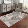 Nirvan Distressed Abstract Indoor Area Rug Ivory - Captiv8e Designs - 2 of 4