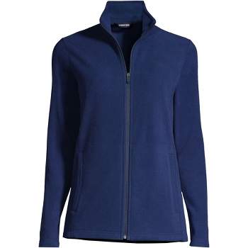 Ascend Outdoor Fitted Full Zip Women's Textured Fleece Jacket Pockets Large