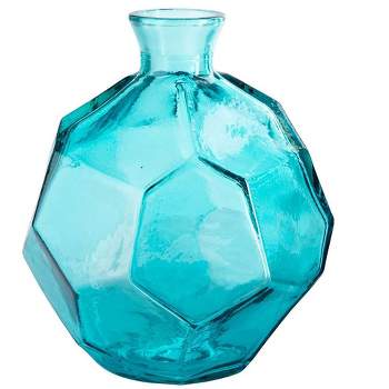 VivaTerra Origami Recycled Glass Vase