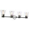 Artcraft Lighting Kanata 4 - Light Vanity in  Black/Brushed Nickel - 2 of 4