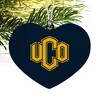 Central Oklahoma Primary Logo Heart Love Wood Christmas Tree Holiday Ornament - 2 of 3