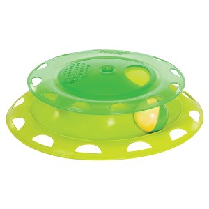 Catstages Catnip Chase Ball Track Cat Interactive Toy - Green - 1 of 4