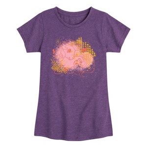 Girls' - My Little Pony - Sitting Pony Fitted Short Sleeve Graphic T-Shirt - 1 of 4