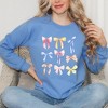 Simply Sage Market Women's Graphic Sweatshirt Coquette Bow Chart - 2 of 3