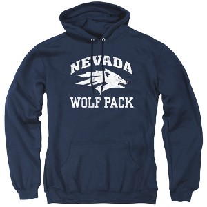 University of NevadaReno University of Nevada Reno Official Wolf Pack Logo Adult Pull-Over Hoodie - 1 of 4