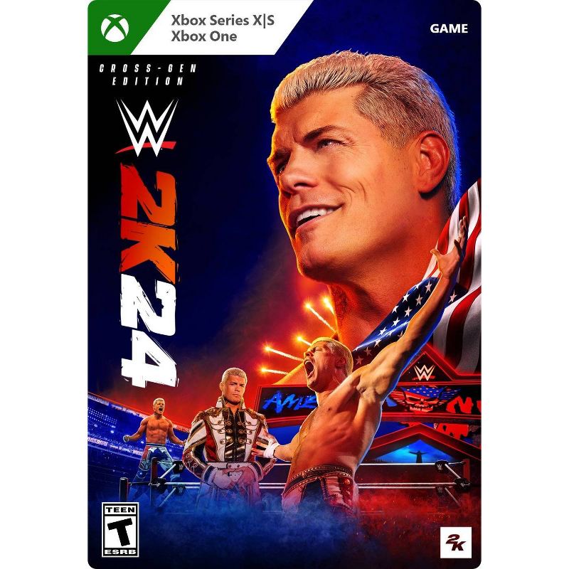WWE 2K24 (Cross-Gen) - Xbox Series X|S/Xbox One (Digital), 1 of 6