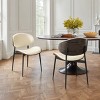 Art Leon Set of 2 Faux Leather and Bentwood Dining Chair with Metal Legs - 4 of 4