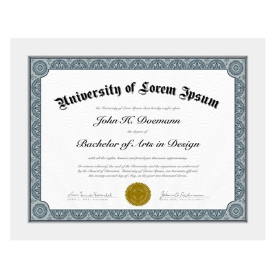 Americanflat 8.5x11 Diploma Frame - Document Frame with Shatter-Resistant Glass and Engineered Wood - Certificate Frame for Tabletop and Wall