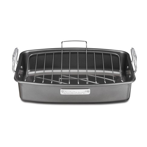 Be ready for your next feast w/ Cuisinart's Steel Roasting Pan Set for $40  (Reg. up to $100)