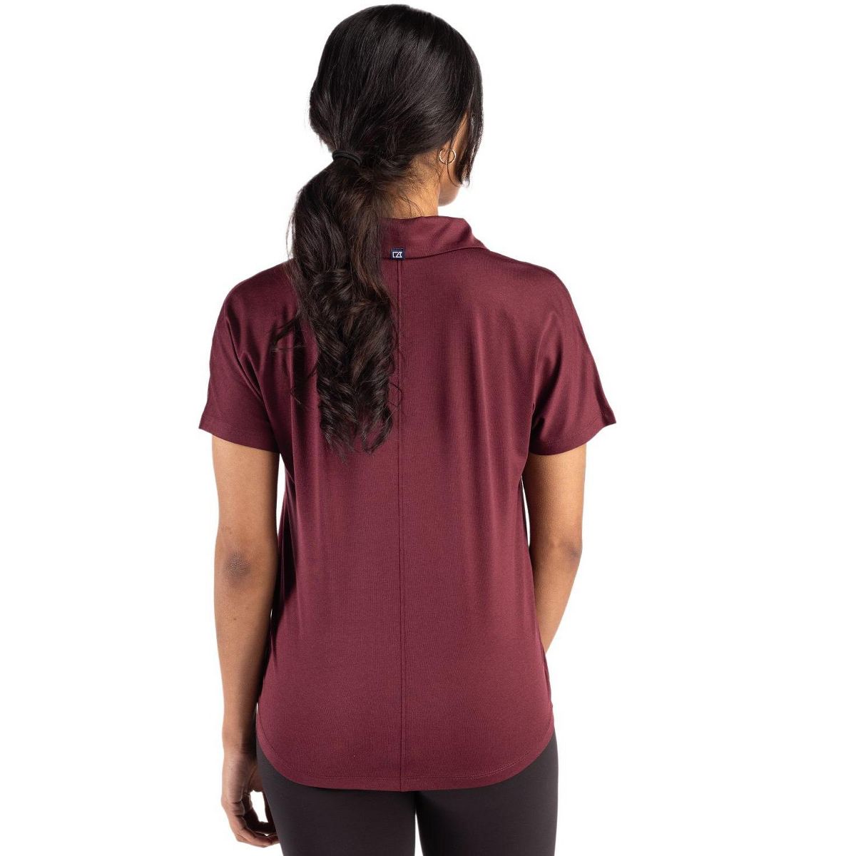 Cutter & Buck Coastline Epic Comfort Recycled Womens Dolman Polo - thumbnail 6