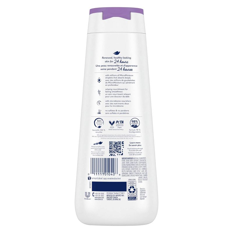 Dove Relaxing Body Wash - Lavender &#38; Chamomile - 20 fl oz, 4 of 12