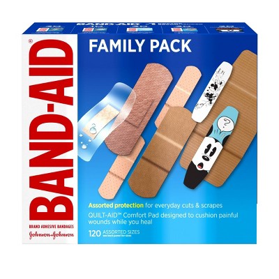 BAND-AID Brand Adhesive Bandages Value Pack - 120ct
