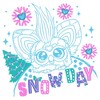 Girls Furby Snow Colorful Day T Shirt - 2 of 4