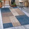 Luxe Weavers Modern Farmhouse Plaid Area Rug - 2 of 4