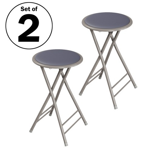 Folding sales stool target