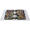 SCS Direct Enamel Pin Display Pages (3 PK) - Display and Trade Your Collectible Pins in Any 3-Ring Binder- Pages Lay Flat (Black - Pins Not Included) - 4 of 4