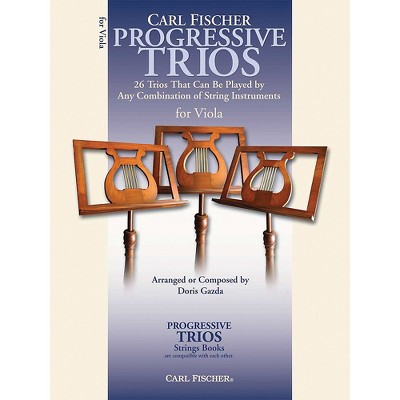 Carl Fischer Progressive Trios for Strings - Viola Book