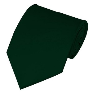 Men's Solid Color Traditional 3.35 Inch Wide And 58 Inch Long Neckties - 1 of 4