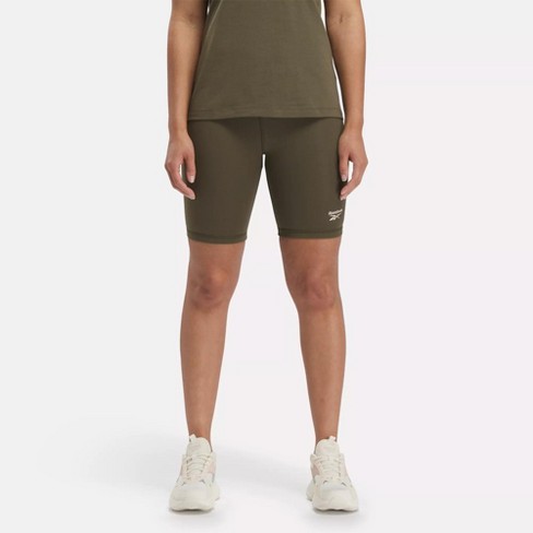 Reebok Reebok Identity Small Logo Cotton Bike Short L Army Green : Target