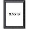 PosterPalooza | Photo Size Linear Black Picture Frame - UV Acrylic, Foam Board Backing, Hanging Hardware - 2 of 4