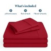 Double Brushed Sheet Set for Split and Adjustable Beds by Bare Home - 2 of 4