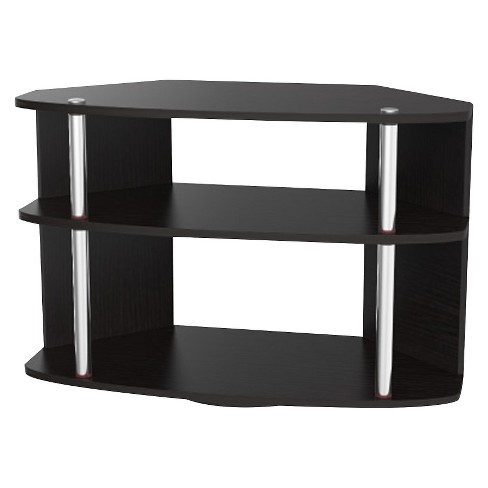 32 Swivel Tv Stand Black Johar Furniture Target