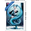 Trends International Hatsune Miku - Moonlight Elegance Framed Wall Poster Prints - 3 of 4