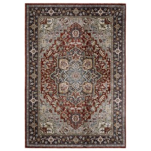 Oriental Weavers Eliana ELI11 Red / Blue Indoor Area Rug - 2'3" x 7'6" - 1 of 4